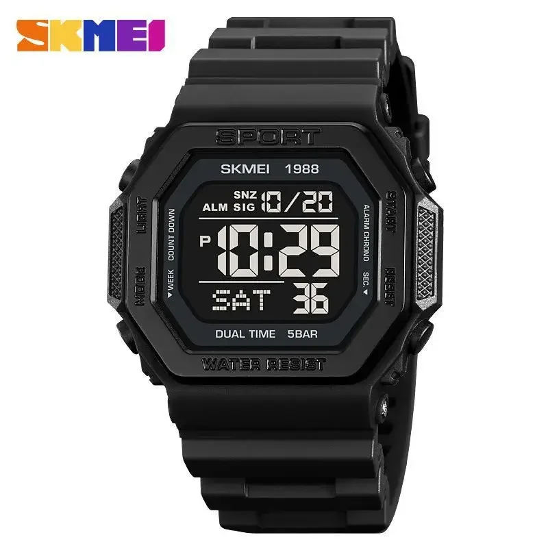 Skmei 1988 Men's Military Coun - đánh giá và giá Digital Timer Countdown