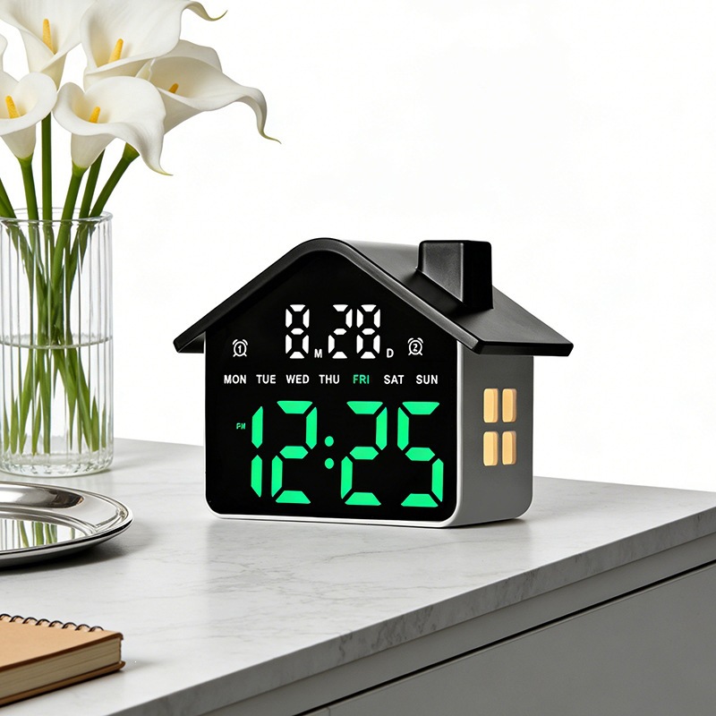 House Shaped Led Alarm Clock E - đánh giá và giá Digital Timer Countdown
