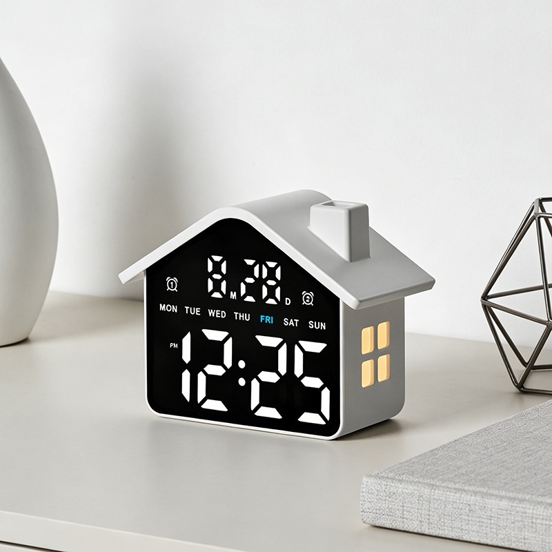 House Shaped Led Alarm Clock E - đánh giá và giá Digital Timer Countdown