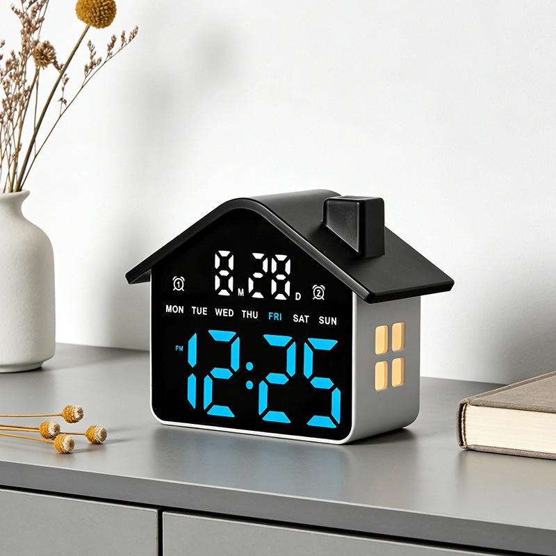 House Shaped Led Alarm Clock E - đánh giá và giá Digital Timer Countdown