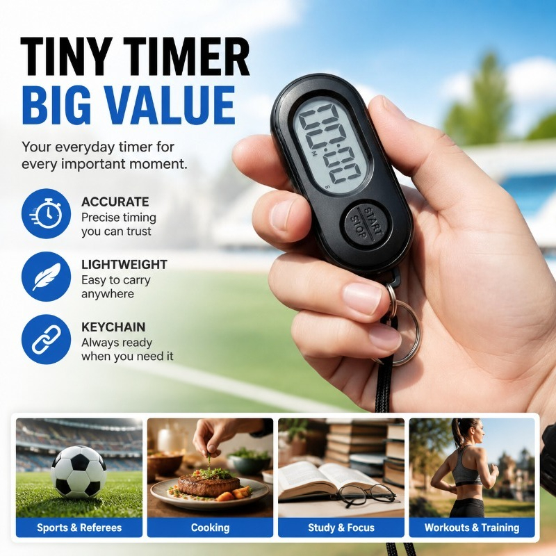 Digital Stopwatch Timer Keycha - đánh giá và giá Digital Timer Countdown